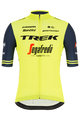 SANTINI Cyklistický dres s krátkým rukávem - TREK SEGAFREDO 2021 - modrá/žlutá