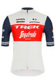 SANTINI Cyklistický dres s krátkým rukávem - TREK SEGAFREDO 2021 - červená/bílá/modrá