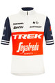 SANTINI Cyklistický dres s krátkým rukávem - TREK 2021 KIDS  - bílá/vícebarevná