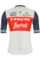 SANTINI Cyklistický dres s krátkým rukávem - TREK SEGAFREDO 2021 - bílá/modrá/červená