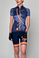 SANTINI Cyklistický krátký dres a krátké kalhoty - GIADA MAUI LADY - modrá
