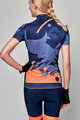 SANTINI Cyklistický dres s krátkým rukávem - GIADA MAUI LADY - vícebarevná/modrá