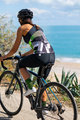SANTINI Cyklistické kalhoty 3/4 bez laclu - SANTINI 1S PRO ALBA - černá
