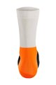SANTINI Cyklistické ponožky klasické - BENGAL - oranžová/černá/bílá