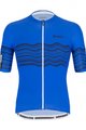 SANTINI Cyklistický dres s krátkým rukávem - TONO PROFILO - modrá