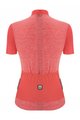 SANTINI Cyklistický krátký dres a krátké kalhoty - COLORE PURO LADY - růžová/černá