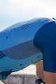 SANTINI Cyklistický dres s krátkým rukávem - DELTA OPTIC - zelená/modrá