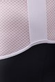 SANTINI Cyklistické kalhoty krátké s laclem - TOUR DE FRANCE 2022 - bílá/černá
