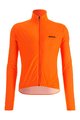 SANTINI Cyklistická větruodolná bunda - NEBULA WINDPROOF - oranžová