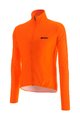 SANTINI Cyklistická větruodolná bunda - NEBULA WINDPROOF - oranžová