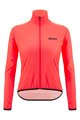 SANTINI Cyklistická větruodolná bunda - NEBULA WINDPROOF W - růžová