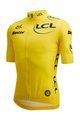 SANTINI Cyklistický dres s krátkým rukávem - TOUR DE FRANCE 2024 - žlutá