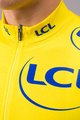 SANTINI Cyklistický dres s krátkým rukávem - TOUR DE FRANCE 2024 - žlutá