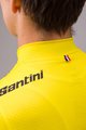 SANTINI Cyklistický dres s krátkým rukávem - TOUR DE FRANCE 2024 - žlutá