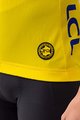 SANTINI Cyklistický dres s krátkým rukávem - TOUR DE FRANCE 2024 - žlutá