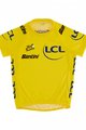 SANTINI Cyklistický dres s krátkým rukávem - TOUR DE FRANCE 2024 - žlutá