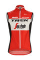 SANTINI Cyklistická vesta - TREK 2019 LIGHT WIND - černá/bílá/červená