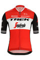 SANTINI Cyklistický dres s krátkým rukávem - TREK 2019 SLEEK99 - bílá/černá/červená