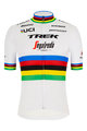 SANTINI Cyklistický dres s krátkým rukávem - TREK SEGAFREDO 2020 - bílá
