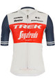SANTINI Cyklistický dres s krátkým rukávem - TREK SEGAFREDO 2020 - bílá/modrá/červená