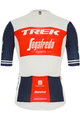 SANTINI Cyklistický dres s krátkým rukávem - TREK SEGAFREDO 2020 - bílá/modrá/červená
