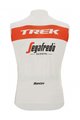 SANTINI Cyklistická vesta - TREK SEGAFREDO 2022 - bílá/červená