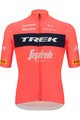 SANTINI Cyklistický dres s krátkým rukávem - TREK SEGAFREDO 2022 FAN LINE - růžová