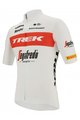 SANTINI Cyklistický dres s krátkým rukávem - TREK SEGAFREDO 2022 FAN LINE - červená/bílá