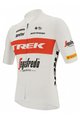 SANTINI Cyklistický dres s krátkým rukávem - TREK SEGAFREDO 2022 ORIGINAL - červená/bílá