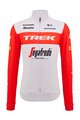 SANTINI Cyklistický dres s dlouhým rukávem zimní - TREK SEGAFREDO 2023 WINTER - červená/bílá