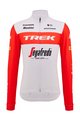 SANTINI Cyklistický dres s dlouhým rukávem zimní - TREK SEGAFREDO 2023 WINTER - červená/bílá