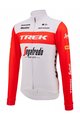 SANTINI Cyklistický dres s dlouhým rukávem zimní - TREK SEGAFREDO 2023 WINTER - červená/bílá