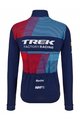 SANTINI Cyklistický dres s dlouhým rukávem zimní - TREK 2023 FACTORY RACING WINTER - modrá