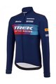 SANTINI Cyklistický dres s dlouhým rukávem zimní - TREK 2023 FACTORY RACING WINTER - modrá