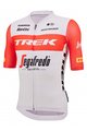 SANTINI Cyklistický dres s krátkým rukávem - TREK SEGAFREDO 2023 ORIGINAL - červená/bílá