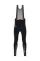 SANTINI Cyklistické kalhoty dlouhé s laclem - UCI RAINBOW 2020 - černá