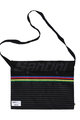 SANTINI Cyklistická taška - UCI RAINBOW - černá