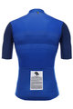 SANTINI Cyklistický dres s krátkým rukávem - DAMA - modrá