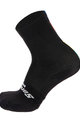 SANTINI Cyklistické ponožky klasické - UCI RAINBOW - černá