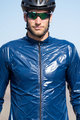 SANTINI Cyklistická větruodolná bunda - MARZO - modrá