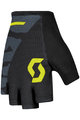 SCOTT Cyklistické rukavice krátkoprsté - ASPECT SPORT GEL SF - žlutá/šedá