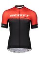 SCOTT Cyklistický dres s krátkým rukávem - RC PRO 2019 - červená/černá