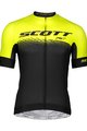 SCOTT Cyklistický dres s krátkým rukávem - RC PRO 2019 - černá/žlutá
