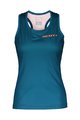 SCOTT Cyklistický dres bez rukávů - ENDURANCE LADY - růžová/modrá