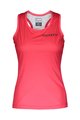 SCOTT Cyklistický dres bez rukávů - ENDURANCE LADY - růžová/šedá