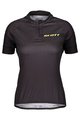 SCOTT Cyklistický dres s krátkým rukávem - ENDURANCE 30 LADY - černá