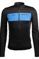 SCOTT Cyklistická zateplená bunda - RC WARM HYBRID WB - modrá/černá