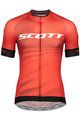 SCOTT Cyklistický dres s krátkým rukávem - RC PRO 2020 - černá/červená/bílá