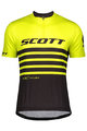 SCOTT Cyklistický dres s krátkým rukávem - RC TEAM 20 - černá/žlutá
