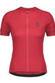 SCOTT Cyklistický dres s krátkým rukávem - ENDURANCE 10 LADY - růžová